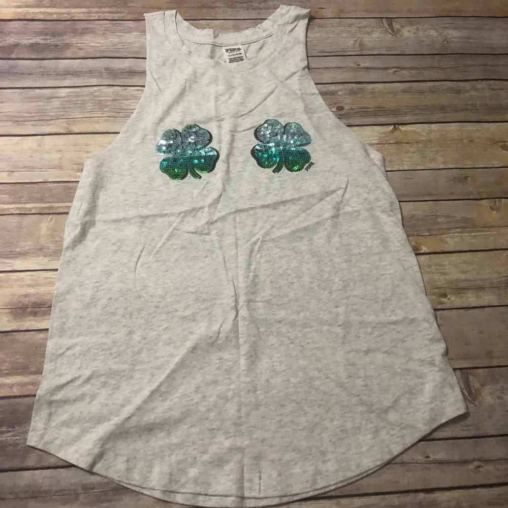 Pink Victoria Secret tank top